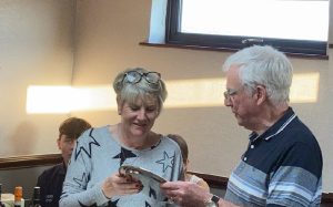 Barbara Telfer winner of the Hazel Tait Award in 2022