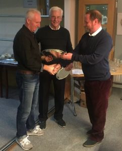 Jake Musson winner of the Hazel Tait Award in 2018