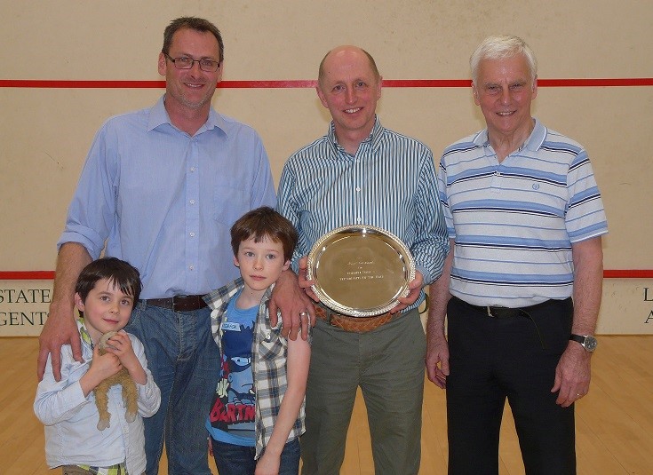 John Honeyman winner of the Hazel Tait Award in 2014