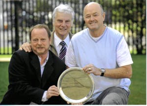 Graham Robinson winner of the Hazel Tait Award in 2008
