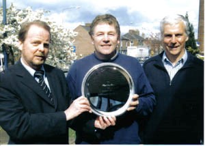 Ronnie Bell Inaugural winner of the Hazel Tait Award in 2005